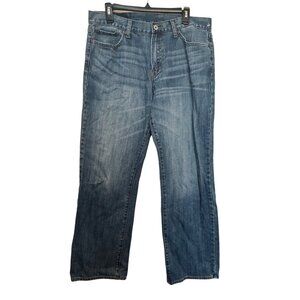 Lucky Brand Jeans Mens 34 Blue Relaxed Fit Denim Cotton Classic American Style